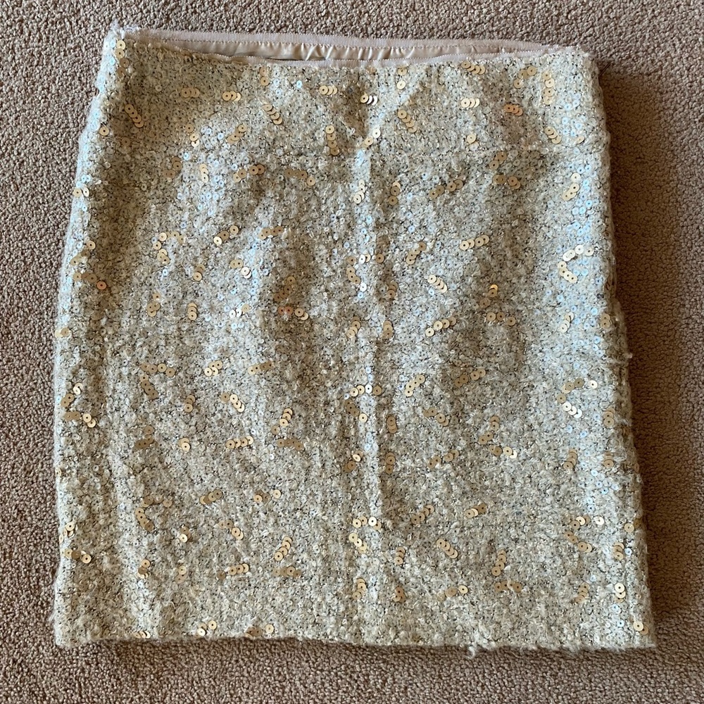 BANANA REPUBLIC Sz. 00P sequin knit skirt